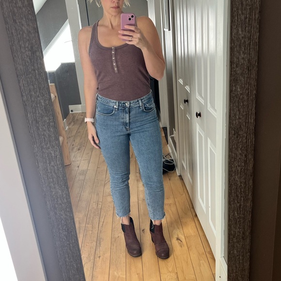 Rag & Bone Nina High Rise Ankle Cigarette Jeans Size 30 - Picture 11 of 13